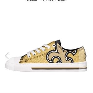NFL Glitter Low top canvass shoes